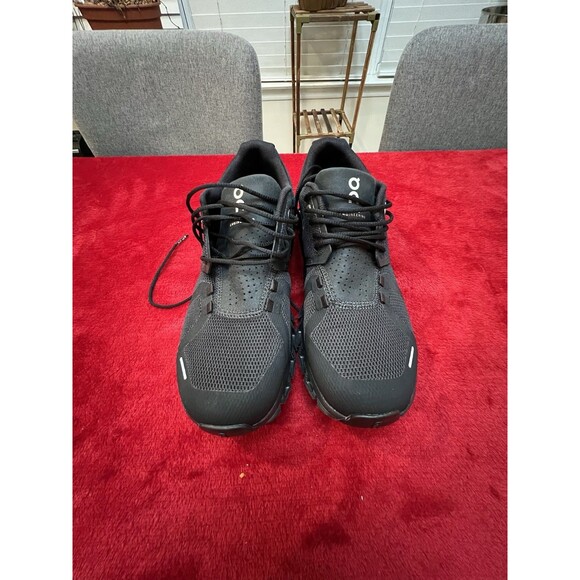 On Cloud Shoes Womens Size 8.5 Black Running Lightweight CloudTec Speed Laces - Picture 4 of 12